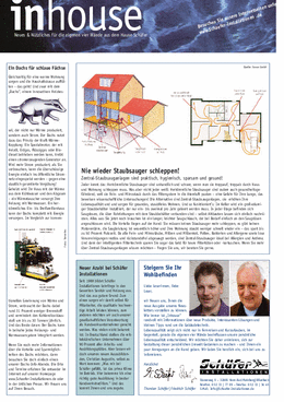 Inhouse Newsletter 1.2004