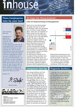 Inhouse Newsletter 1.2007