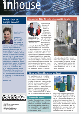Inhouse Newsletter 1.2008