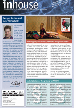 Inhouse Newsletter 1.2010