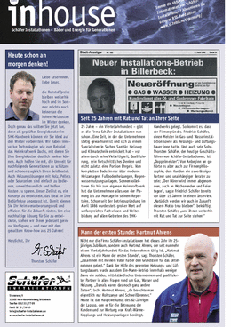 Inhouse Newsletter 2.2011