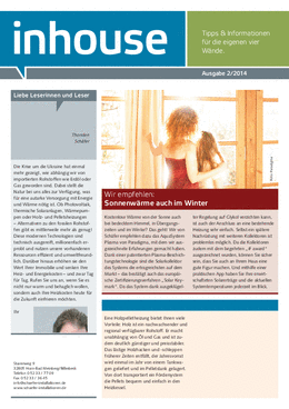 Inhouse Newsletter 2.2014