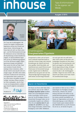 Inhouse Newsletter 2.2015