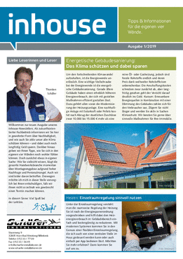 Inhouse Newsletter 1.2019