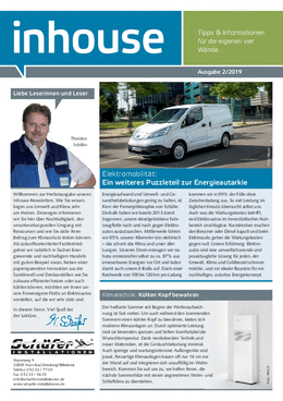 Inhouse Newsletter 2.2019