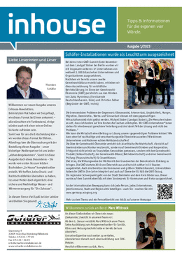Inhouse Newsletter 1.2023